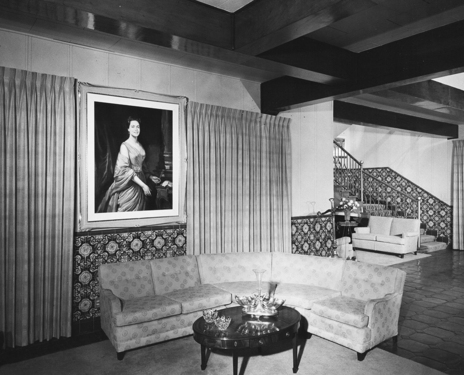 1963 photos: A visit to the Sonoran Governor's home
